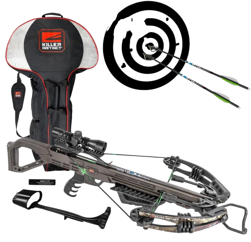 Lethal 405 FPS Crossbow Bundle